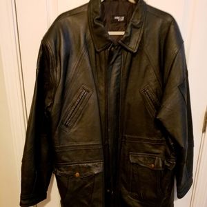 Leather jacket